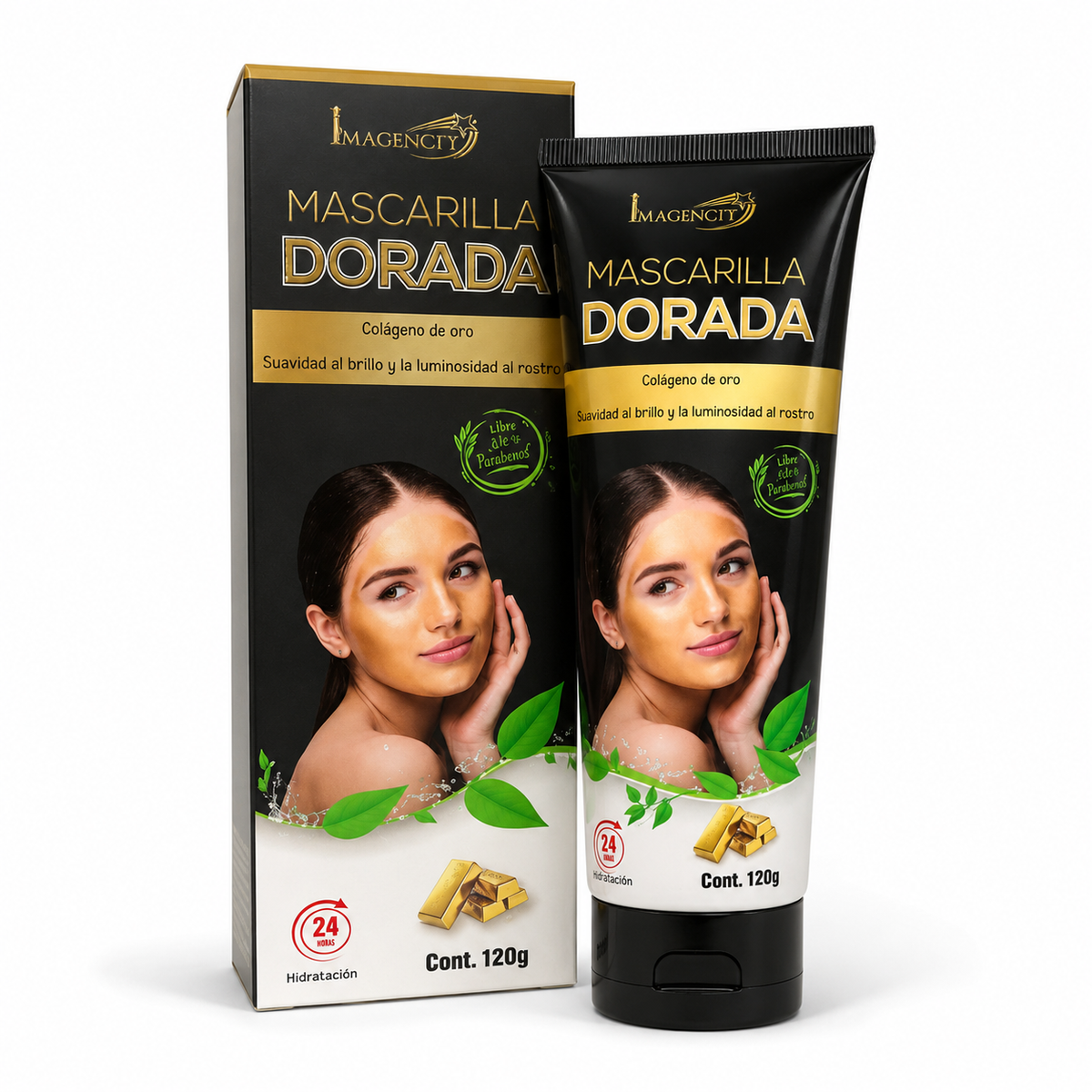 2X1 - MASCARILLA COLAGENO DORADA TUBO